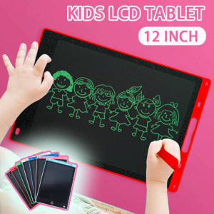 Kids LCD Tablet Drawing Board 12 inch Electronics Graphic Board Ultra-thin Portable Handwriting Pads Gift for Kids Girls