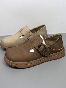 Casual Comfortable Real Leather Womens Shoes Fashionable Birkenshoes Discounted Brand Footwear Layered Pig Skin Inner Sole