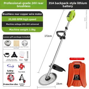PUANGD | Powerful Electric Lithium Cordless Grass Trimmer