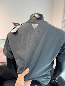 American Style Quick Dry Short Sleeve Mens T-Shirt Breathable Fitness Basketball Sport Top Laser Perforated Dragon Scale