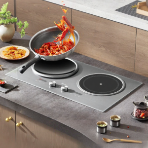 Midea | Dual Burner Tabletop Ceramic Plate Embedded Stove 3500W