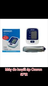 Máy đo huyết áp và nhịp tim bắp tay Omron HEM - 8712 BH 5 năm