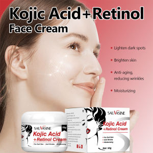 Axit Kojic Kem thoa mặt 50g Kem dưỡng ẩm chăm sóc da dưỡng ẩm làm trắng làm giảm nếp nhăn tông màu làm sáng da làm sáng đốm