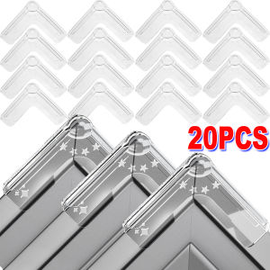 20x Table Protection Corner Arc Buffer Protector Corners Transparent Children Safety Anticollision Edge Guard Furniture Corner Cover