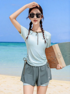 XTEP | Conservative Slimming Tummy Covering Women and Girls Swimwear