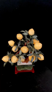 Cây Đào Tài Lộc PAG Đá Ngọc Hoàng Long Tự Nhiên Trang Trí Nhà Cửa