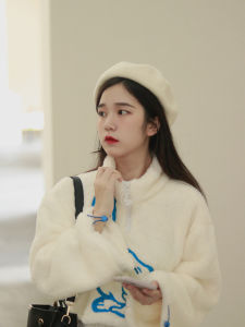 Womens Autumn Winter Woolen Beret Hat Octagonal British Retro Sweet Adorable Painter Style Fashionable No Brim Cap