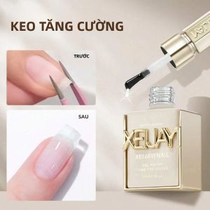 1 Chai 15ml Gel Tăng Cường Móng Tay Đa Năng Trong Suốt Làm Móng Giữ Móng Mạnh Mẽ Gel Dựng Móng Dành Cho Chăm Sóc Móng