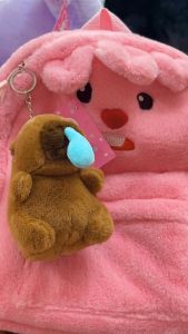 Capybara Hồng đuôi quay Gấu bông Chuột lang vòng tay nhiều mẫu như hình ảnh thật