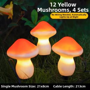 YUANMUXUAN | Decorative Solar Mushroom Night Light