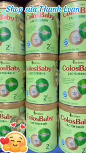 (HSD T12-2027) (Mẫu Mới Có Tích Xu) Sữa Bột Vitadairy Colosbaby Lactoferrin 0+/ 1+/ 2+ Lon 400g/ 800g.