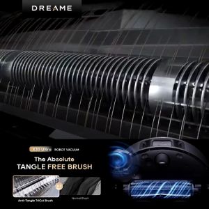 Dreame TriCut Brush for Robot Vacuum Cleaner | Anti-Tangle Hair Cutting Brush 2.0 | Maintenance-Free | Cut all long hair Dreame Ticut Blade 2.0 Dreame T20 Brush Head Sutra Heat Brush 2.0 - Lazada