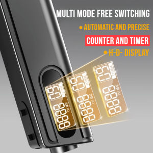 JBA Grip ออกกำลังกายน้ำหนัก 10-120 กิโลกรัมปรับได้พร้อมตัวจับเวลาจอแอลซีดีจอแสดงผล HD Grip สำหรับเครื่องออกกำลังกายมืออเนกประสงค์ทนทาน