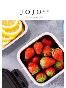 Food Grade Stainless Steel Fresh Keeping Box Lunch Box Mr. Grocery PDs Square Shape Leak Proof Container Home Use Medium Size