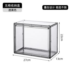 Bubble Monster Acrylic Figure Display Storage Box Wall Mounted Dustproof Case Collectible Toy Organizer for Childrens Room