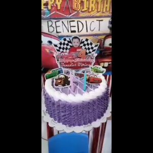 CAKE TOPPER - CUSTOMIZED / PERSONALIZED 2in1 Cake Topper & Ref Magnet