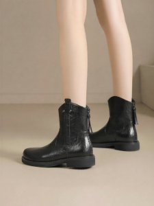Josiny | Height Increasing Skinny Warm Martin Boots