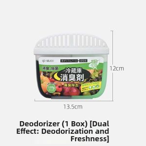 Refrigerator Odor Eliminator Prevents Flavor Transfer Charcoal Box