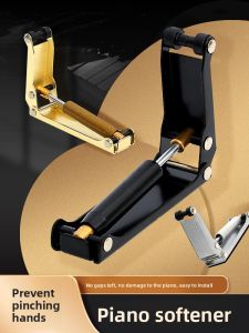 Professional Hydraulic External Buffer Piano Lid Descender Instrument Accessory Hand Protection Non-Damaging for Piano Cover
