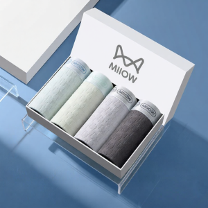 MiiOW | Cotton Breathable Mens Boxer Shorts for Large Sizes