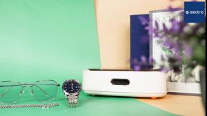 Alectric เครื่องทำความสะอาด ล้างแว่นตา Ultrasonic Smart 3 ปี - รับประกันสำหรับหน้าที่แอลกิเลริ้ว์