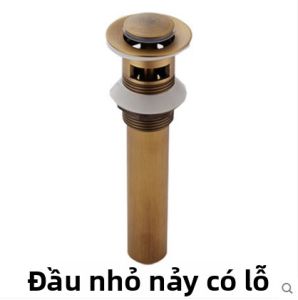 MEIZIJIE | Antique Spring Loaded Copper Drain
