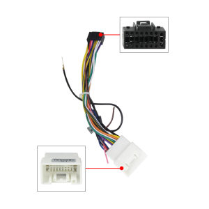 For Ford Focus MK2 Mondeo MK3 S-max/Mitsubishi ASX 1 2010-2016 Car Radio Multimedia Player Cable Adapter Connector Wire Plug Kit
