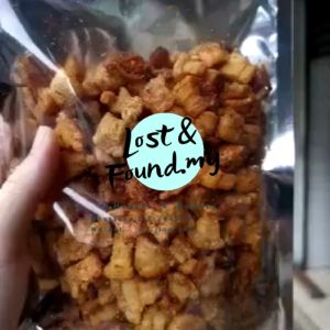 Thai homemade Crispy Pork Rinds Dried Chili Paste /泰式香辣炸葱猪皮猪油渣 ( Spicy fav 100g/NON-HALAL)/Keto diet/生酮/猪油渣