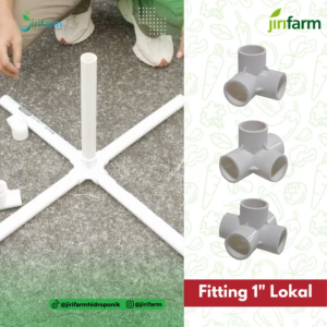 JIRIFARM - Fitting Pipa Paralon 1 Inch Inci 4 Way Arah 1" ASTM Internasional
