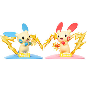 Funism | Pokemon Anime Morpeko Fasting Pattern And Full Of Patterns Plusle And Minun Action Figures Collection Model Ornaments Toys Gifts