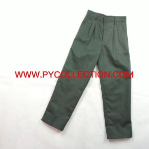 Seluar Hijau Panjang Cotton Regular/Slimsize - Sekolah Menengah - Baju Sekolah Jenama Black Cat - Bc020/Bc020s