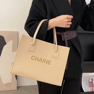Large Capacitor Felt Tote Bag Handbag Shoulder bag Shopping Bag Gift Bag messenger bag