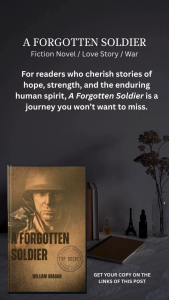 A Forgotten Soldier l Fiction Novel l William Ubagan l Pocketbook l War l Love and Romance Story