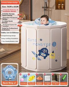 Foldable Bathtub for Newborn and Baby