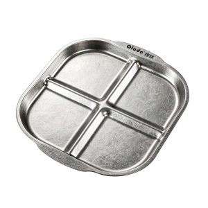 Olodo | Titanium Multi-functional Partitioned Food Preparation Plate