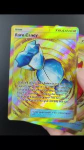 Keeppley | DIY Pocket Gold Crown Rare Mewtwo Baxcalibur Charizard Eevee Klefki Lilligant Ho-oh Lugia Solgaleo Game Card Toy