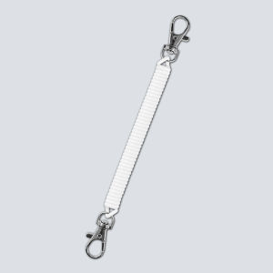 Anti-Lost Card Cover Spring Rope Badge Meal Card Lanyard Retractable Single Sale Double-Headed Keychain Elastic String Black Creative Old and Children Access Card Anti-Lost Key Chain School Bag Package Pendant