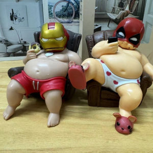 Hot Toys | Steel Man Avenger Marvel Comics Alliance GK Fat Hand-made Creative Ornaments Anime Figure Marvel