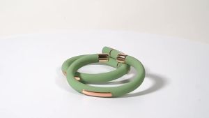 2025 New Design Adjustable Memory Metal Silicone Anti-mosquito Silicone Wristbands Mosquito Repellent Bracelet