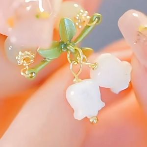 【Pharaoh🎀COD】Gelang Mutiara Bulan Sabit Pegunungan Ceru Gelang Bunga Terbaik Kolon Gelang Terbaik