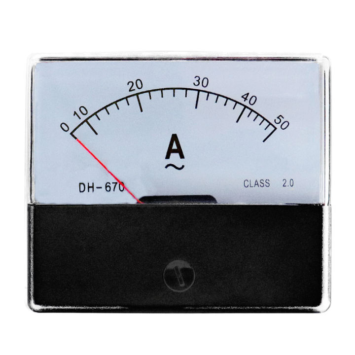 DH670 Current Ammeter 1A 2A 3A 5A 10A 20A 50A 150A DC Ampere Meter ...