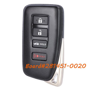KEYECU 281451-0020 for Lexus ES300H ES350 GS350 GS450H GS200T GS F Smart Remote Key Fob HYQ14FBA 314.3MHz