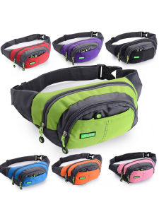 Sports Outdoor Multi-Functional Waterproof Waist Bag Men and Women Large Capacity Cash Register Business Construction Site Work Mobile Phone Bag