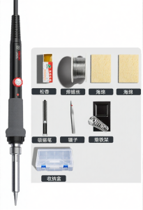 DELIXI Electric | Adjustable Temperature Soldering Iron Kit