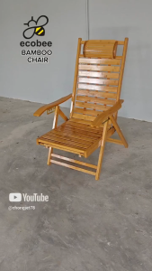 EcoBee BAMBOO Foldable Armchair Lazy Chair