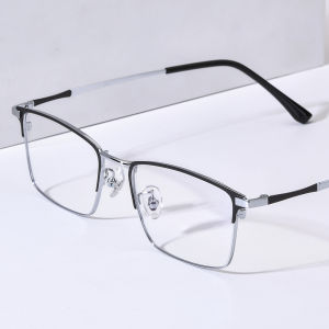 NIANZHEN กรอบแว่นตาโลหะทรงสี่เหลี่ยมสำหรับผู้ชายแว่นตาดีไซน์แบรนด์ใหม่แว่นตาแว่นกันแดดสไตล์เรโทรน้ำหนักเบา39208