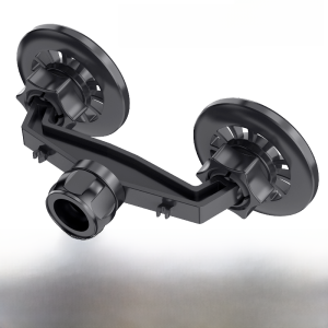 Strong Magnetic Suction Head MagSafe Mobile Phone Bracket 17mm Universal Joint Rotate Aluminum Alloy Car Base Accessories