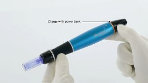 Professional Wireless Microneedle Pen A1-W Rechargeable Electric Dermapen Microneedling Mesotherapy Beauty Tool