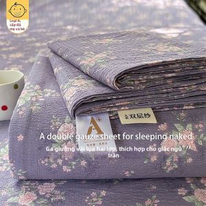 JIFANPAUL | Bộ Đắp Giường Voan 2 Lớp 3 Món