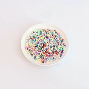 #27 ลูกปัดเม็ดทรายพร้อมส่ง ขนาด 3 มิล แพ็ค 10-20 กรัม 42 สี เลือกสีได้